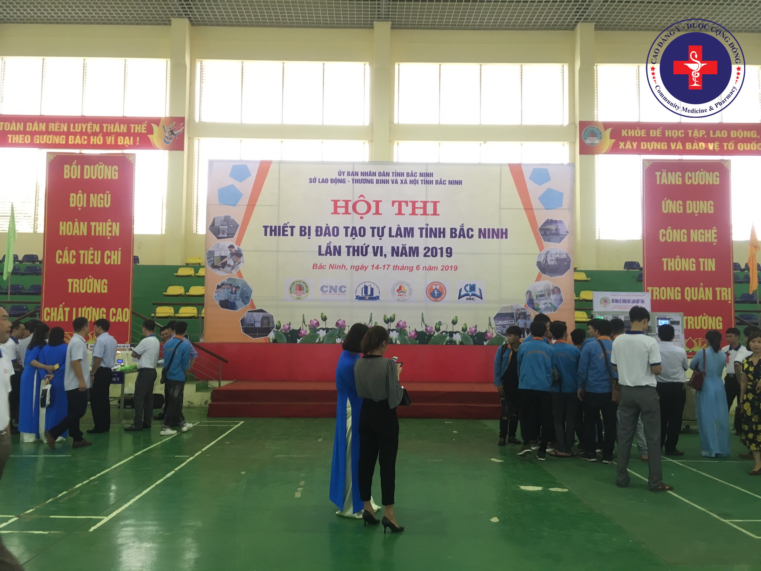 Cao đẳng Y – Dược Cộng đồng tham gia hội thi thiết bị đào tạo tự làm tỉnh  Bắc Ninh lần thứ VI - Trường Cao Đẳng Y - Dược Cộng Đồng