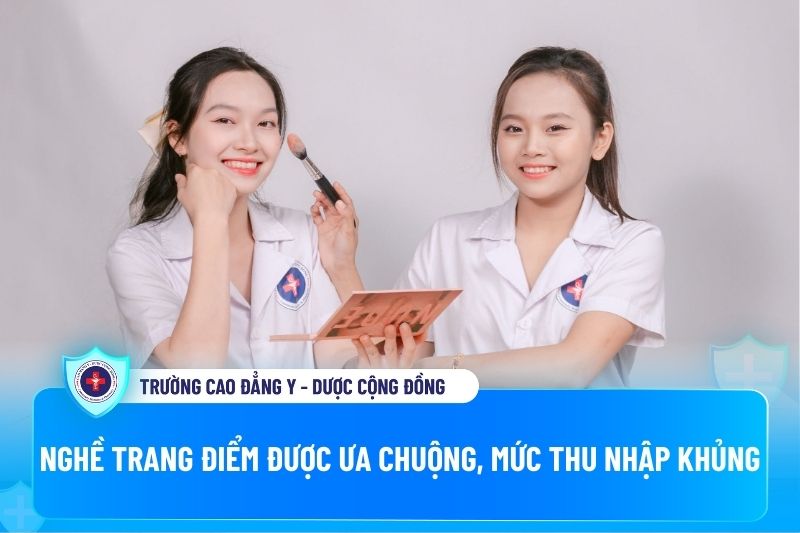 Nghề trang điểm được ưa chuộng, mức thu nhập khủng Nghề trang điểm được ưa chuộng, mức thu nhập khủng