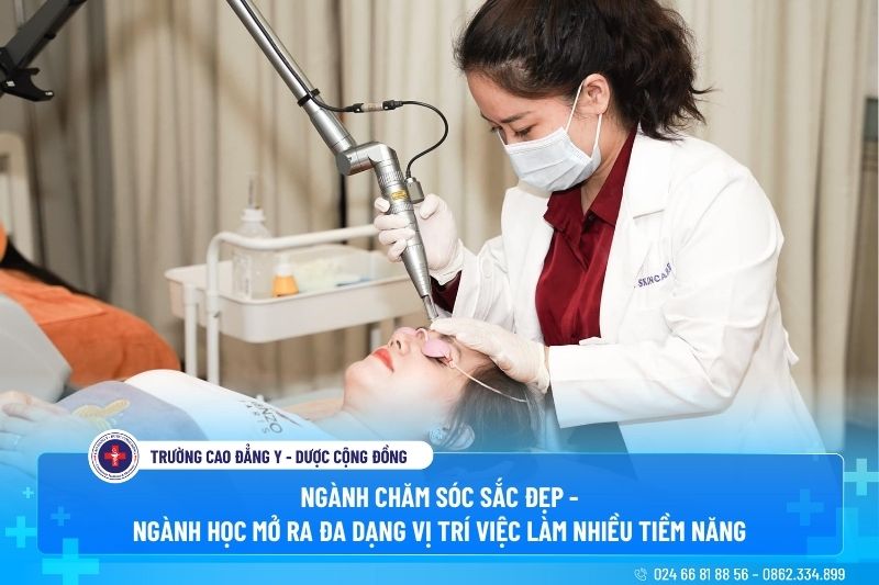 Ngành Chăm sóc sắc đẹp đa dạng vị trí việc làm