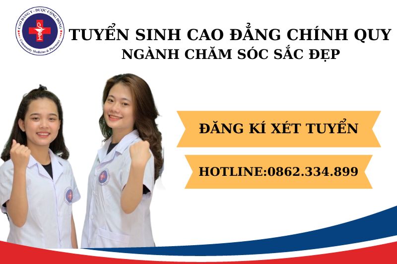 Tuyển sinh ngành chăm sóc sắc đẹp năm 2023