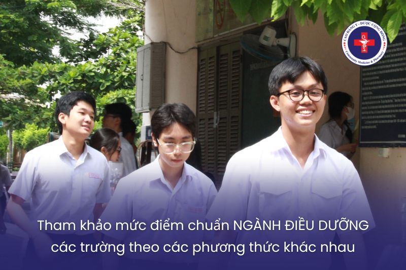 Tham khảo mức điểm chuẩn ngành điều dưỡng các trường theo các phương thức khác nhau