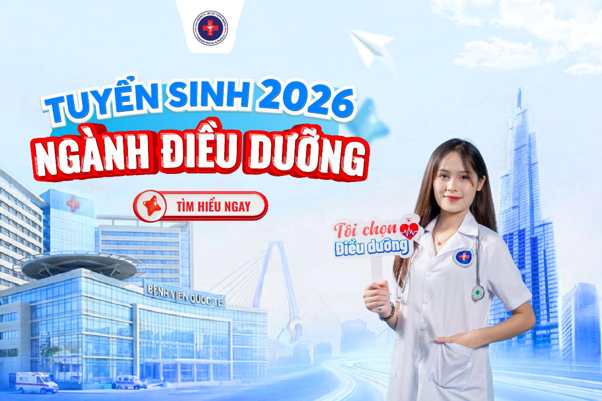 Thông báo tuyển sinh ngành Điều dưỡng