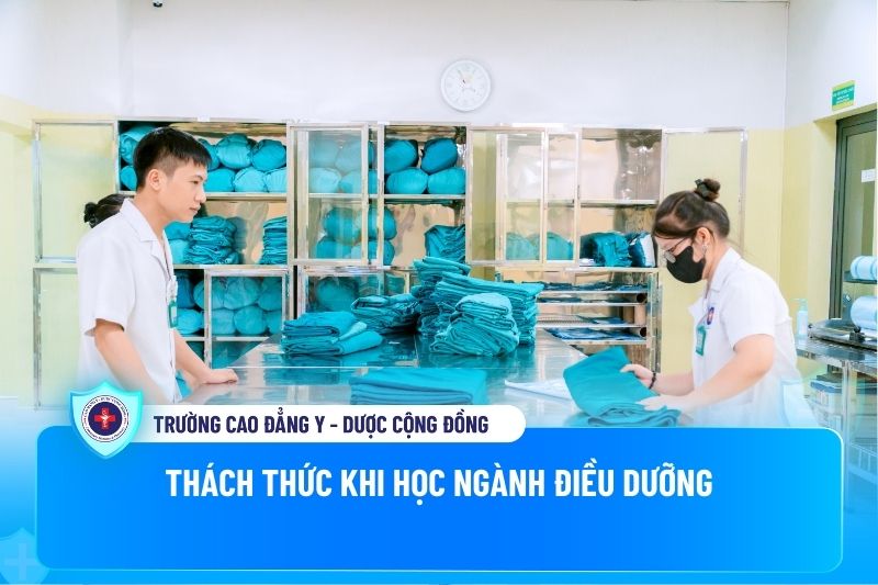 Thách thức khi học ngành điều dưỡng