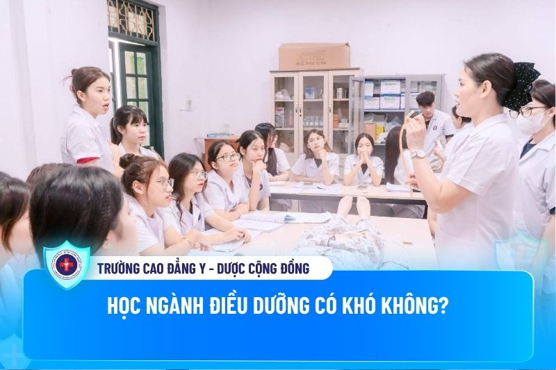 Học ngành điều dưỡng có khó không?