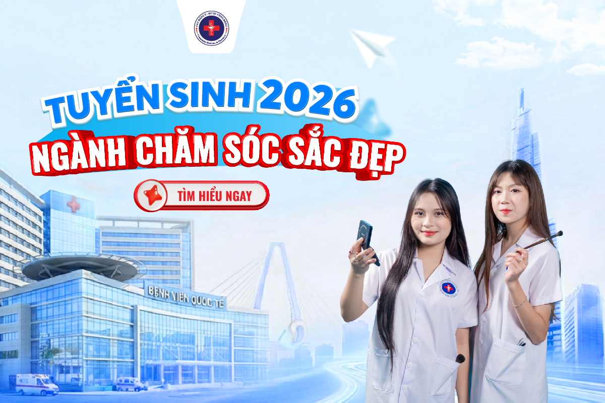 Thông báo tuyển sinh ngành Chăm sóc sắc đẹp