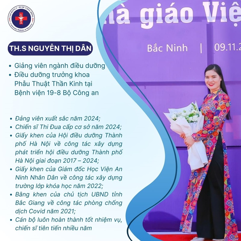 Nữ giảng viên đến từ Bệnh viện 19-8 Bộ Công an truyền cảm hứng đến sinh viên ngành điều dưỡng

