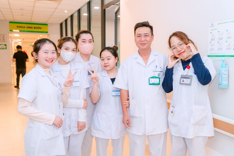 Dấu ấn từ kỳ thực tập đầu tiên của sinh viên K10 ngành điều dưỡng