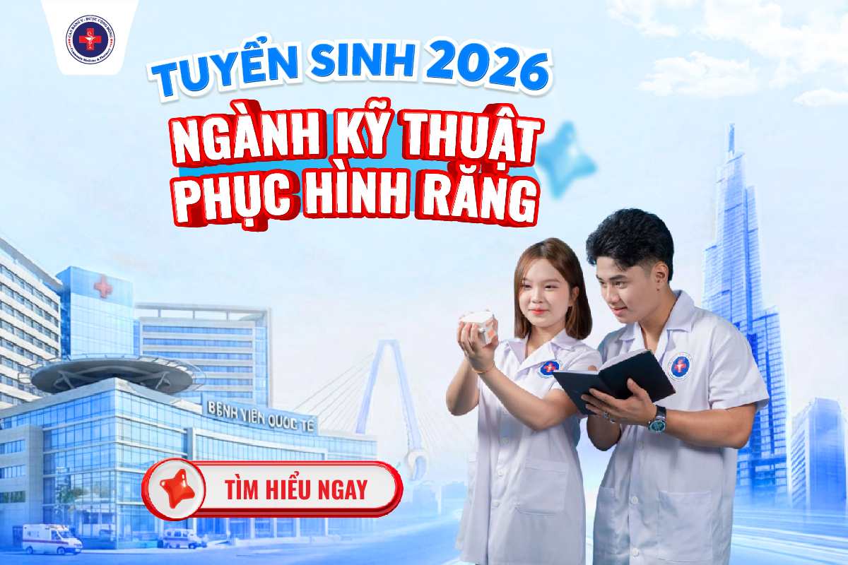 Thông báo tuyển sinh ngành Kỹ thuật phục hình răng