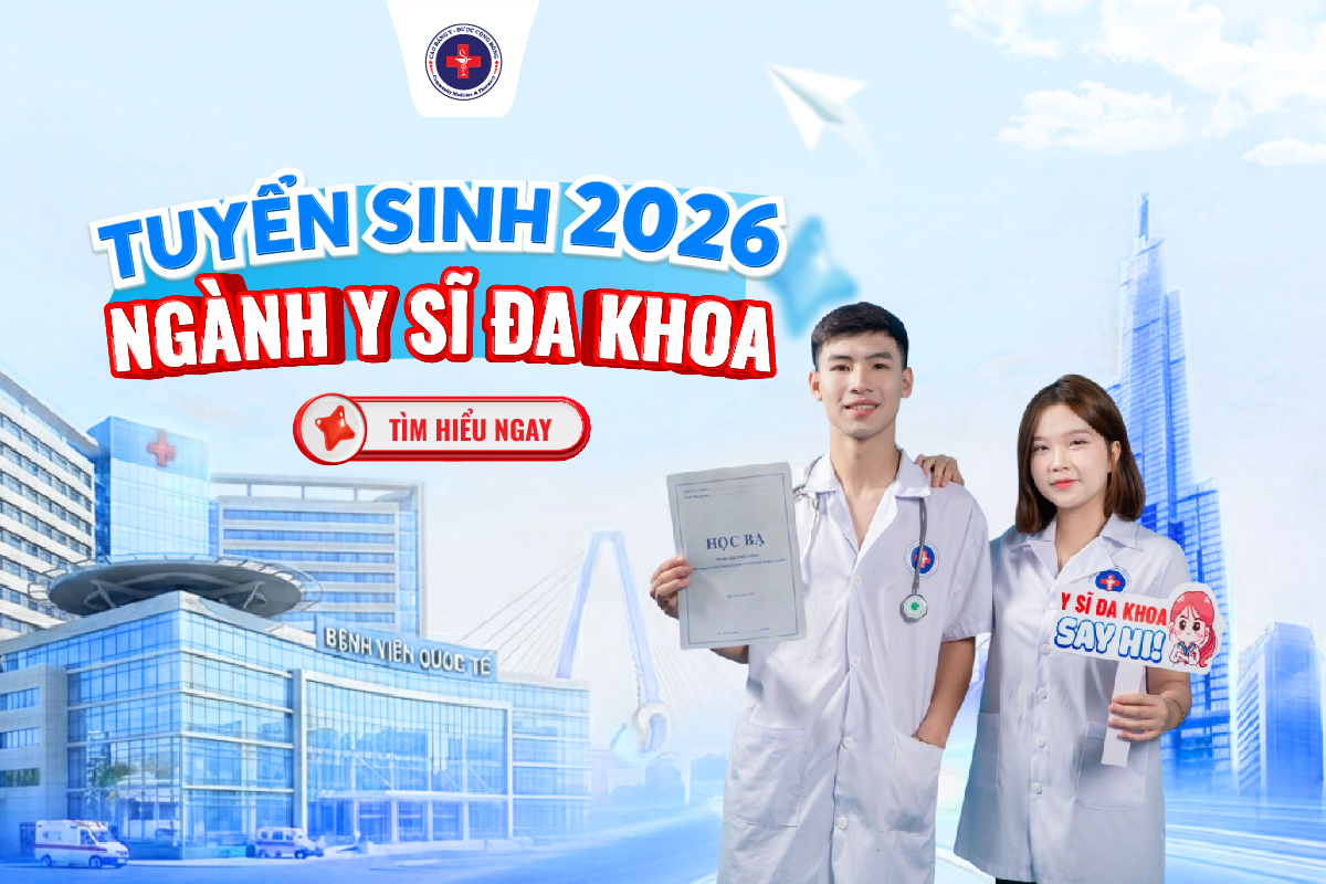 Thông báo tuyển sinh ngành Y sĩ đa khoa