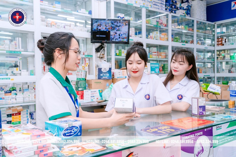 Sinh viên K10 ngành Dược Trường Cao đẳng Y – Dược Cộng đồng hoàn thành kỳ thực tập tại Nhà thuốc An Thái