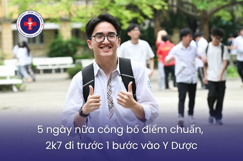 5 ngày nữa công bố điểm chuẩn, 2k7 đi trước 1 bước vào Y Dược