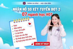 Trường Cao đẳng Y – Dược Cộng đồng thông báo tuyển sinh đợt 2 năm 2025