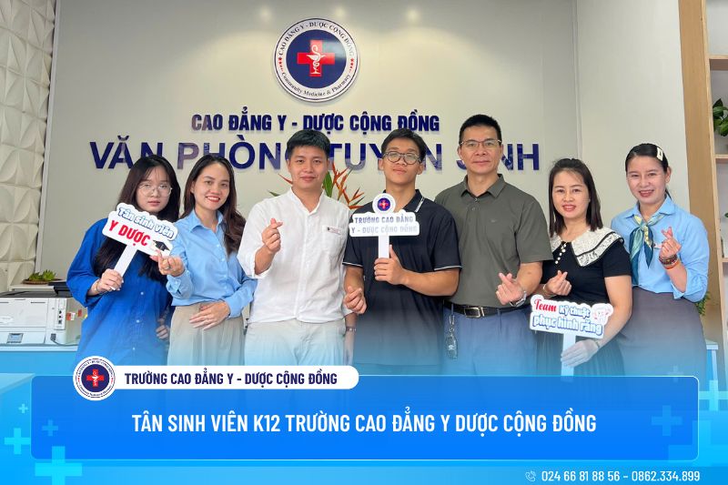 Sinh viên trường Cao đẳng Y - Dược Cộng đồng