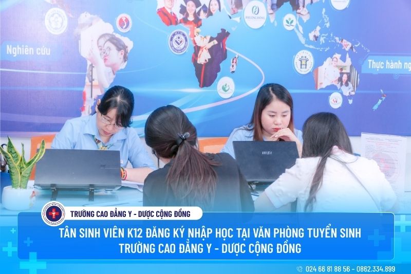 Văn phòng tuyển sinh trường Cao đẳng Y - Dược Cộng đồng