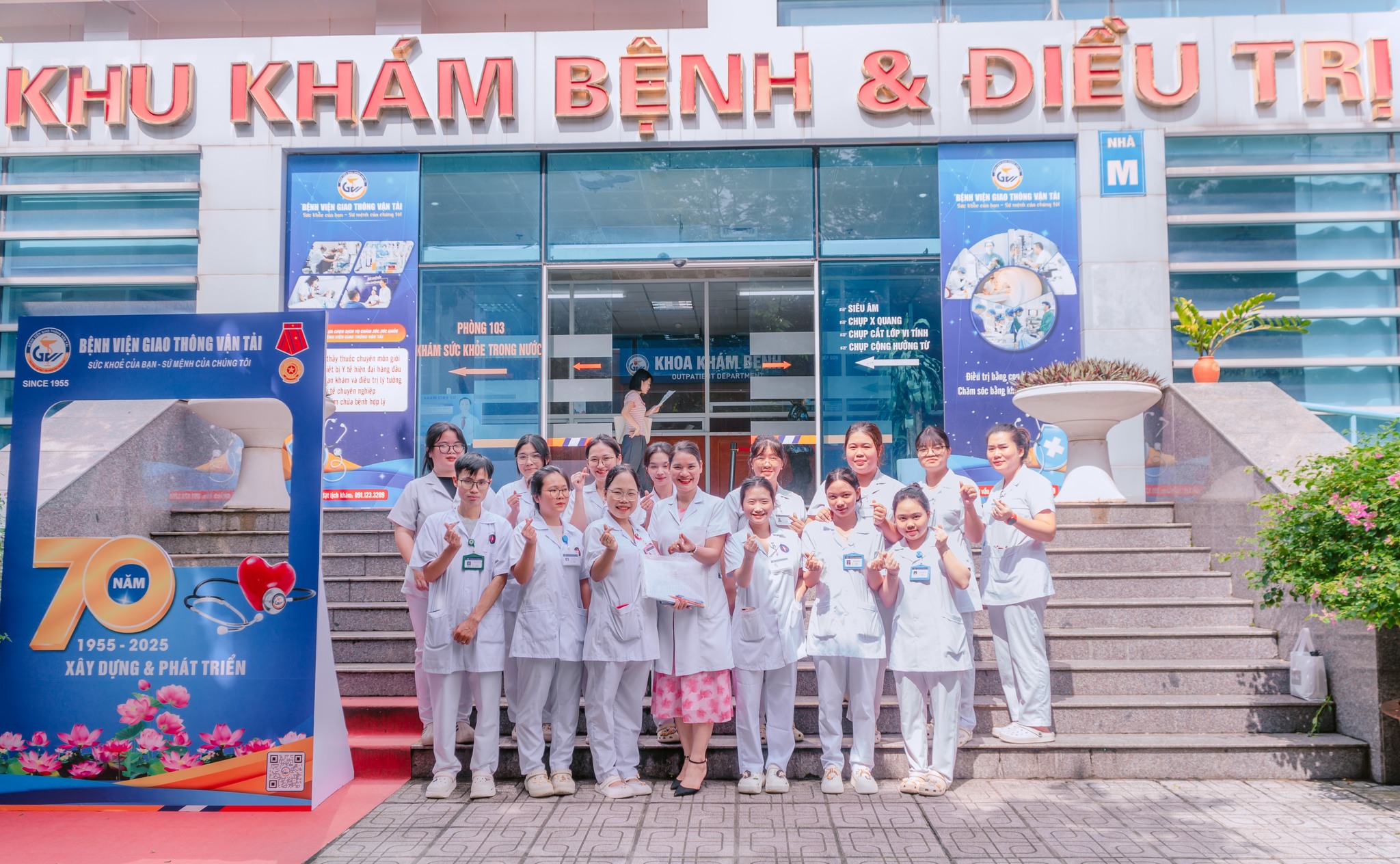 Khởi động kỳ thực tập lâm sàng tại Bệnh viện Giao thông Vận tải cùng sinh viên K10 ngành Điều dưỡng