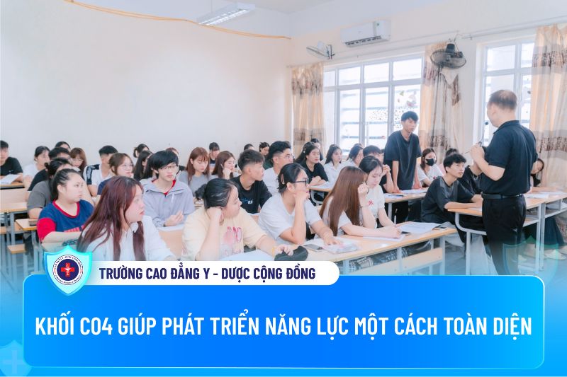 Khối C04 giúp phát triển năng lực một cách toàn diện