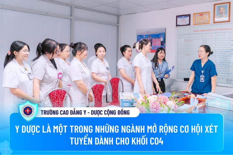 Y Dược là một trong những ngành mở rộng cơ hội xét tuyển dành cho khối C04