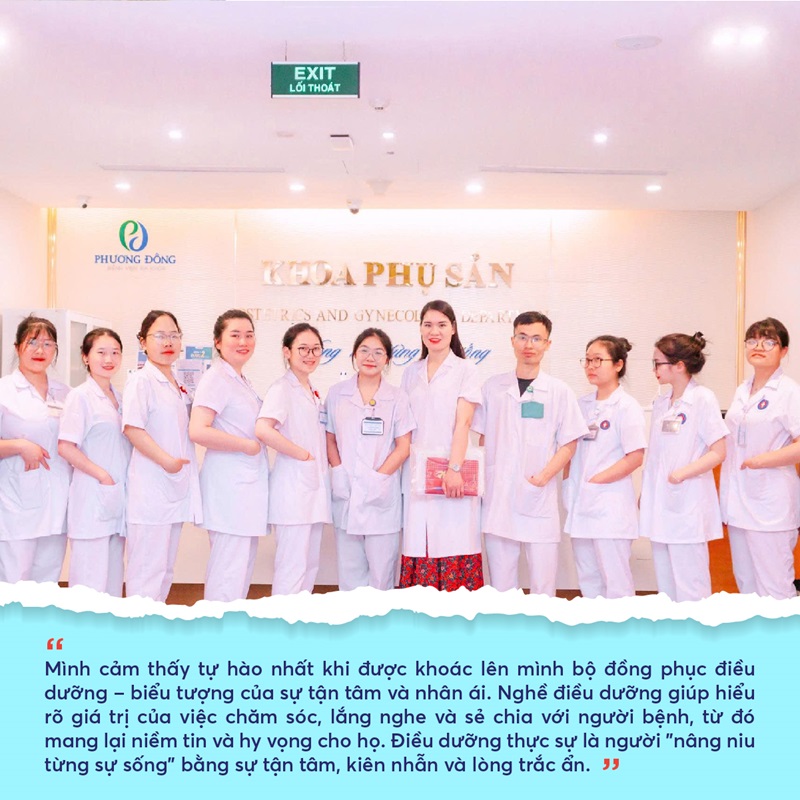 Được khoác lên người bộ đồng phục điều dưỡng là niềm tự hào, hạnh phúc của Nga và những ai đã và đang theo đuổi ngành nghề này