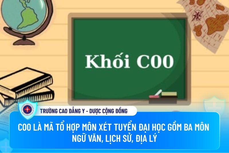 Khối C00 gồm những môn nào?