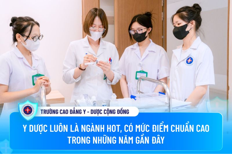 Y Dược luôn là ngành hot, có mức điểm chuẩn cao trong những năm gần đây