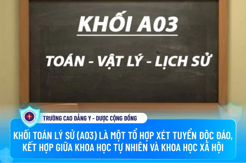 Toán Lý Sử là tổ hợp xét tuyển độc đáo, kết hợp giữa khoa học tự nhiên và khoa học xã hội