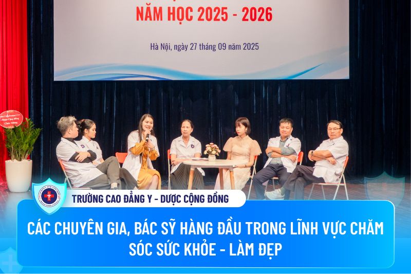 Talkshow định hướng nghề nghiệp trường Cao đẳng Y - Dược Cộng đồng