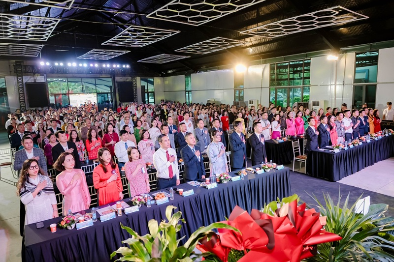 Không khí trang trọng của lễ khai giảng năm học 2025 - 2026 Trường Cao đẳng Y - Dược Cộng đồng Không khí trang trọng của lễ khai giảng năm học 2025 - 2026 Trường Cao đẳng Y - Dược Cộng đồng