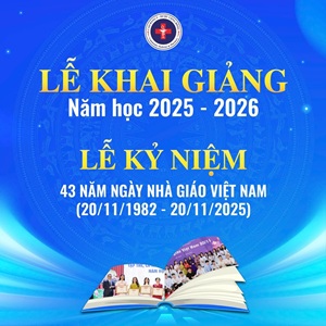 Thông báo lễ khai giảng năm học 2025 – 2026 và lễ kỷ niệm 43 năm ngày Nhà giáo Việt Nam 20/11
