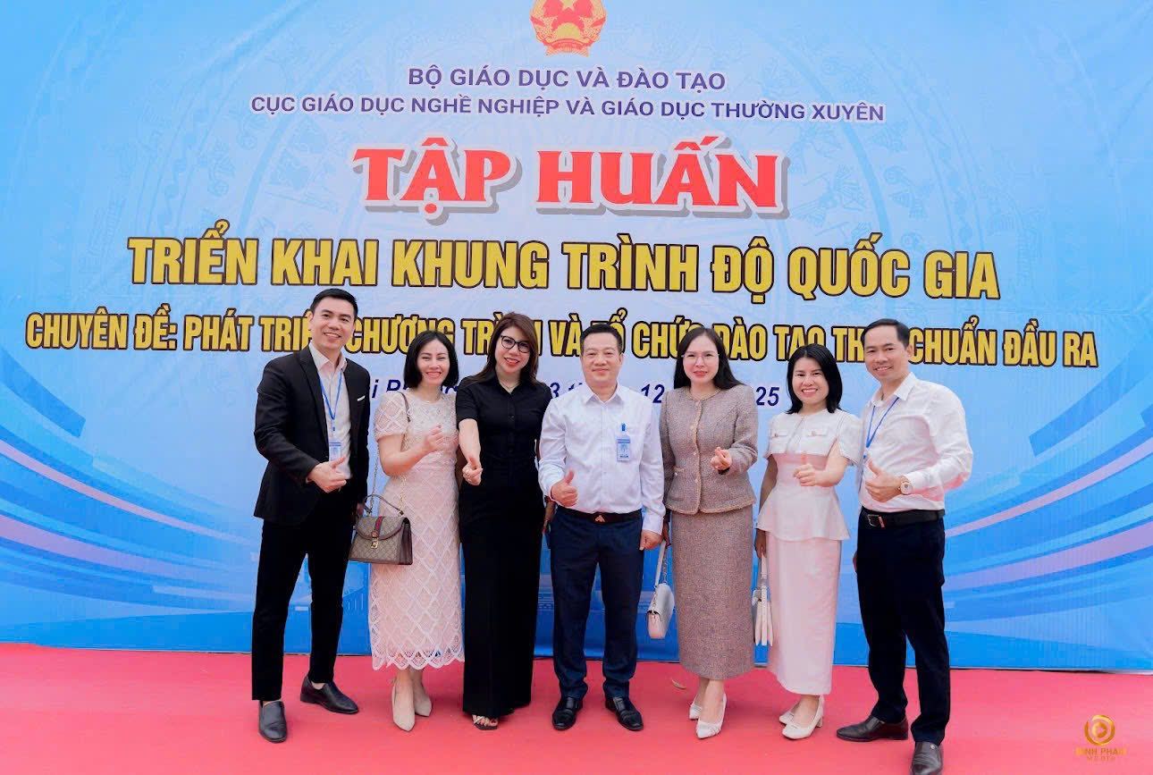 Thông qua chương trình, đội ngũ cán bộ quản lý và giảng viên được cập nhật những nội dung cốt lõi liên quan đến xây dựng và phát triển chương trình đào tạo theo Khung trình độ quốc gia