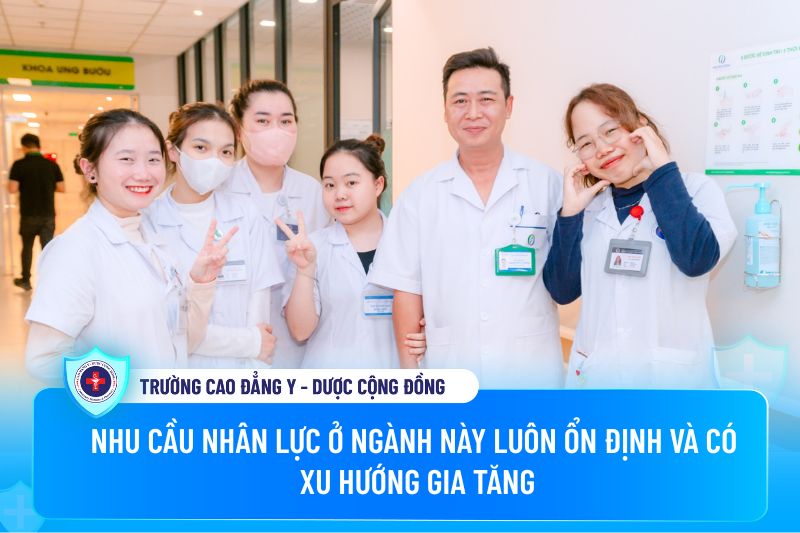 Nhu cầu nhân lực ở ngành này luôn ổn định và có xu hướng gia tăng