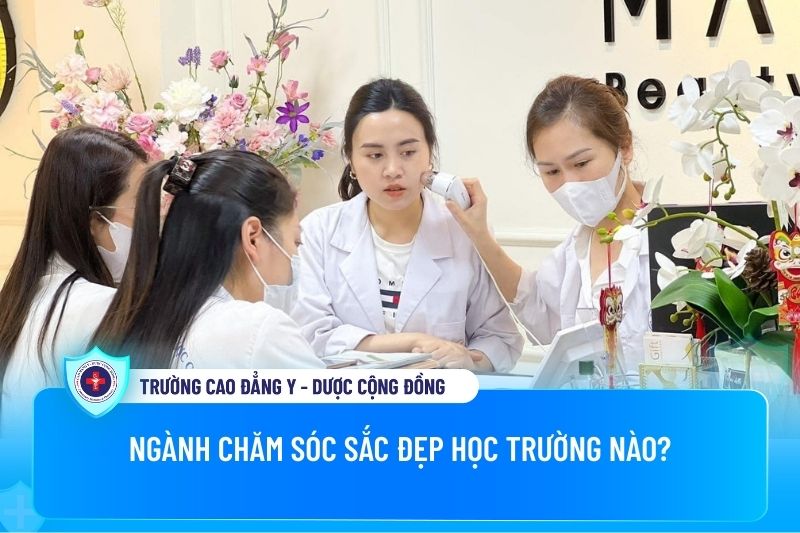 Ngành chăm sóc sắc đẹp học trường nào?
