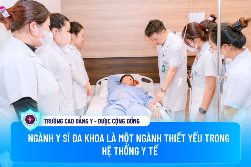 Ngành Y sĩ Đa khoa là một ngành thiết yếu trong hệ thống y tế