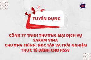 Công ty TNHH Thương Mại Dịch Vụ Saram Vina với Chương trình: Học tập và trải nghiệm thực tế dành cho HSSV