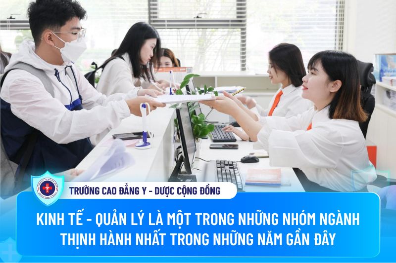 kinh tế - Quản lý là MỘt trong những nhóm ngành thịnh hành nhất trong những năm gần đây