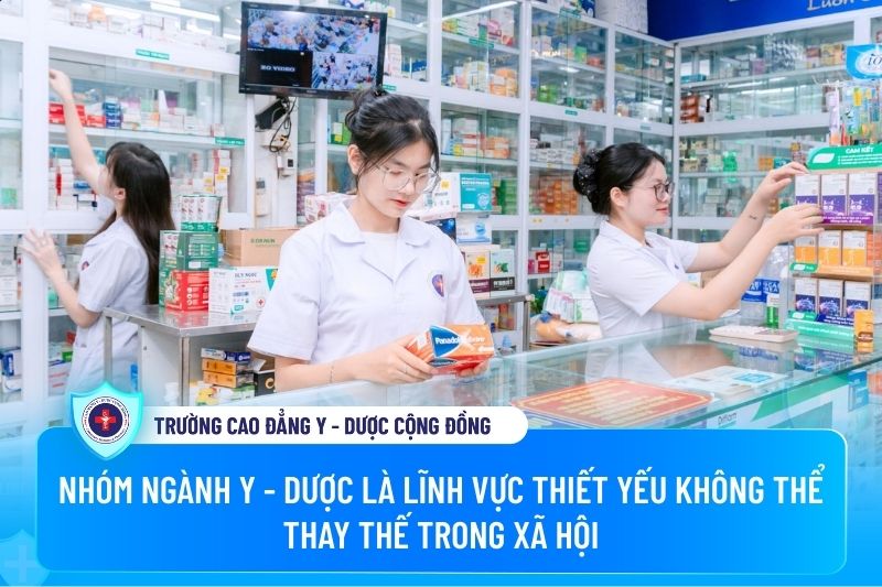 Nhóm Ngành Y - Dược là lĩnh vực thiết yếu không thể thay thế trong xã hội