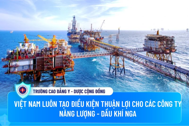 Việt Nam luôn tạo điều kiện thuận lợi cho các công ty Năng lượng - Dầu khí Nga