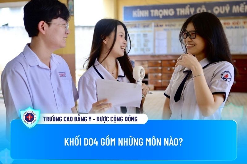 Khối D04 gồm những môn nào