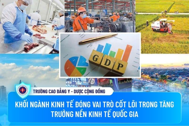 Khối Ngành kinh tế đóng vai trò cốt lõi trong tăng trưởng nền kinh tế quốc gia
