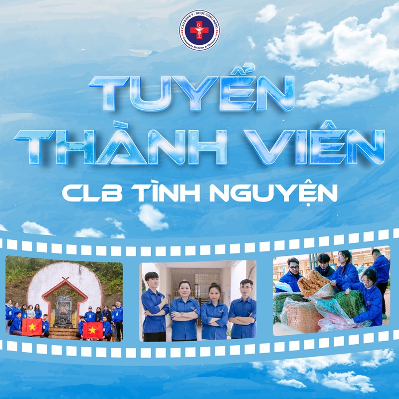Câu lạc bộ Tình nguyện tuyển thành viên