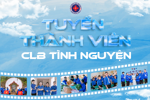 Tuyển thành viên câu lạc bộ tình nguyện