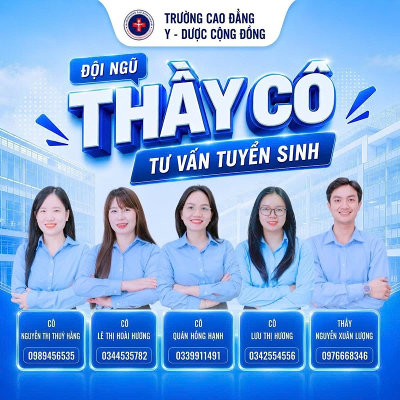 Đội ngũ thầy cô tư vấn tuyển sinh 2026