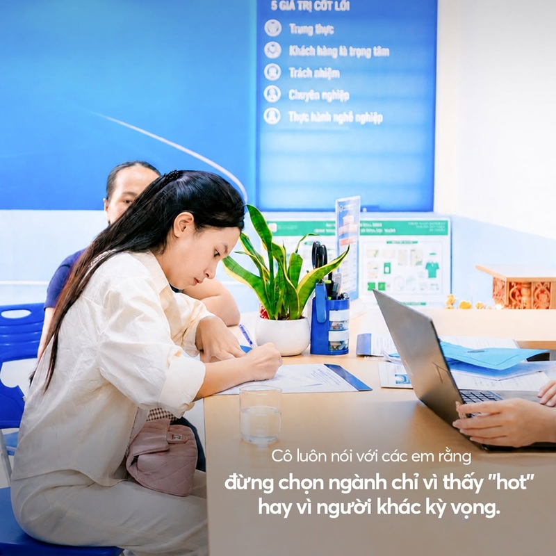 Đừng chọn ngành chỉ vì thấy ngành "hot" hay chọn theo kỳ vọng của người khác